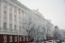 Барнаул в "серебре" Барнаул в "серебре"