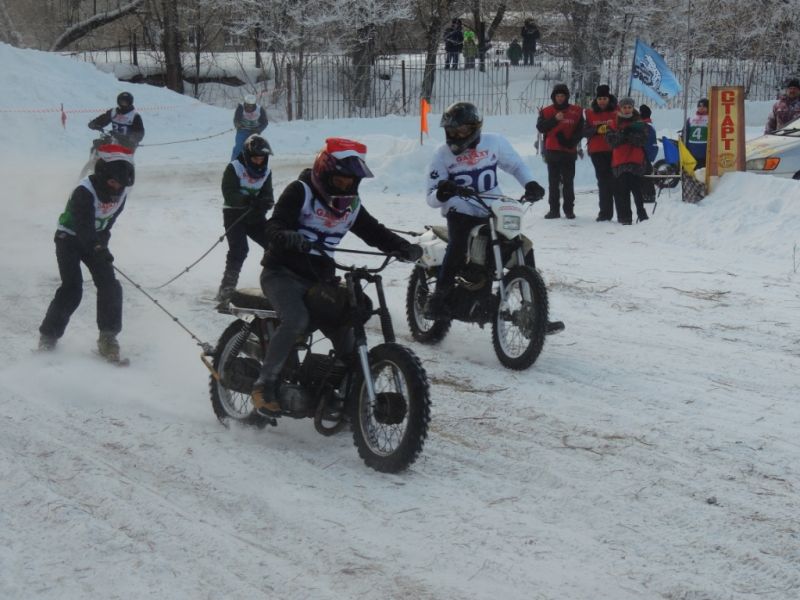 В краевой столице прошел первый этап Кубка Барнаула по скийорингу 