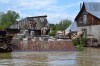 Уровень воды в Затоне опустился ниже 7 метров (фоторепортаж)