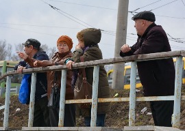 Ледоход на Оби в районе речного вокзала Ледоход на Оби в районе речного вокзала