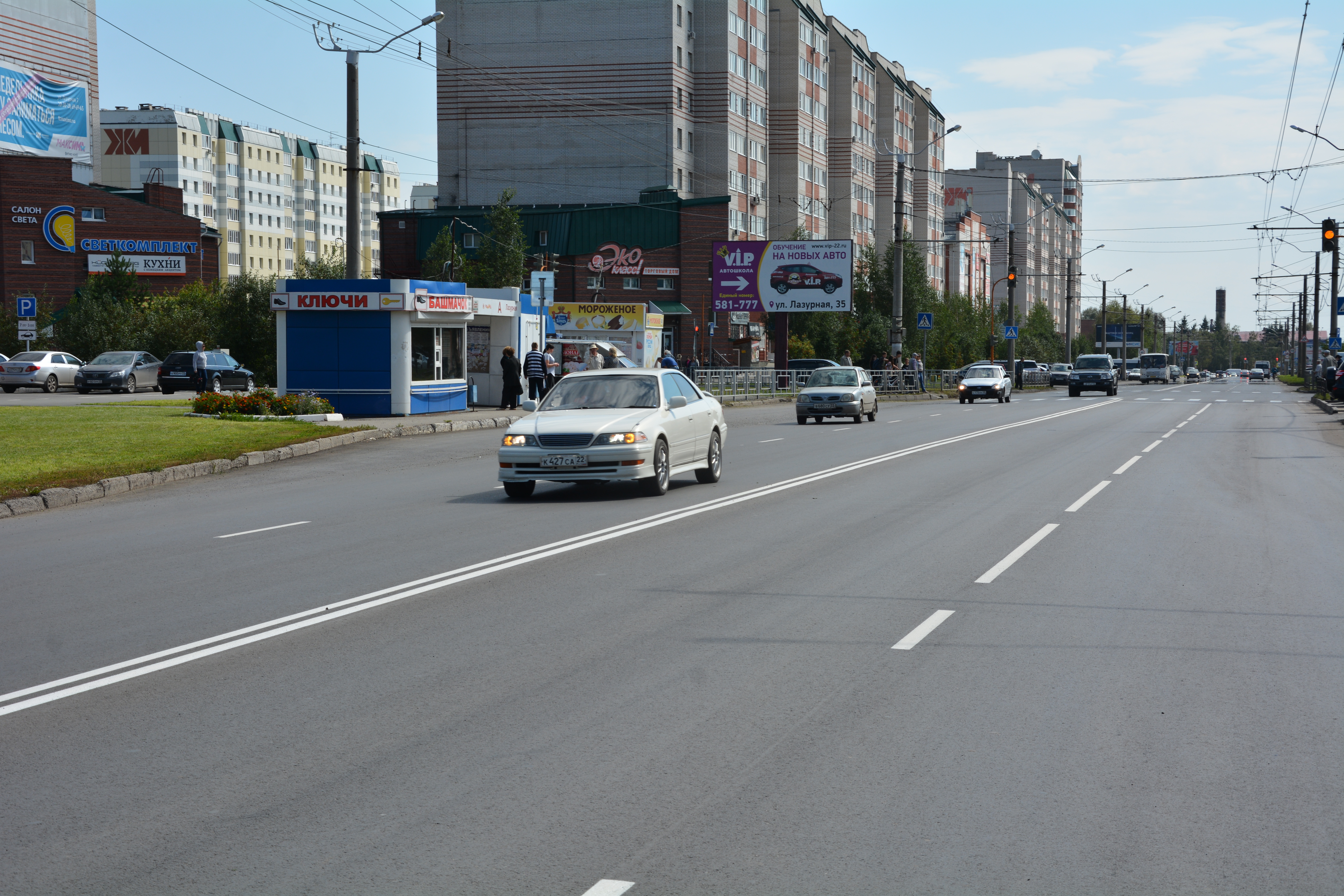 В Барнауле в рамках проекта «Безопасные и качественные дороги» ремонтируют 27 улиц
