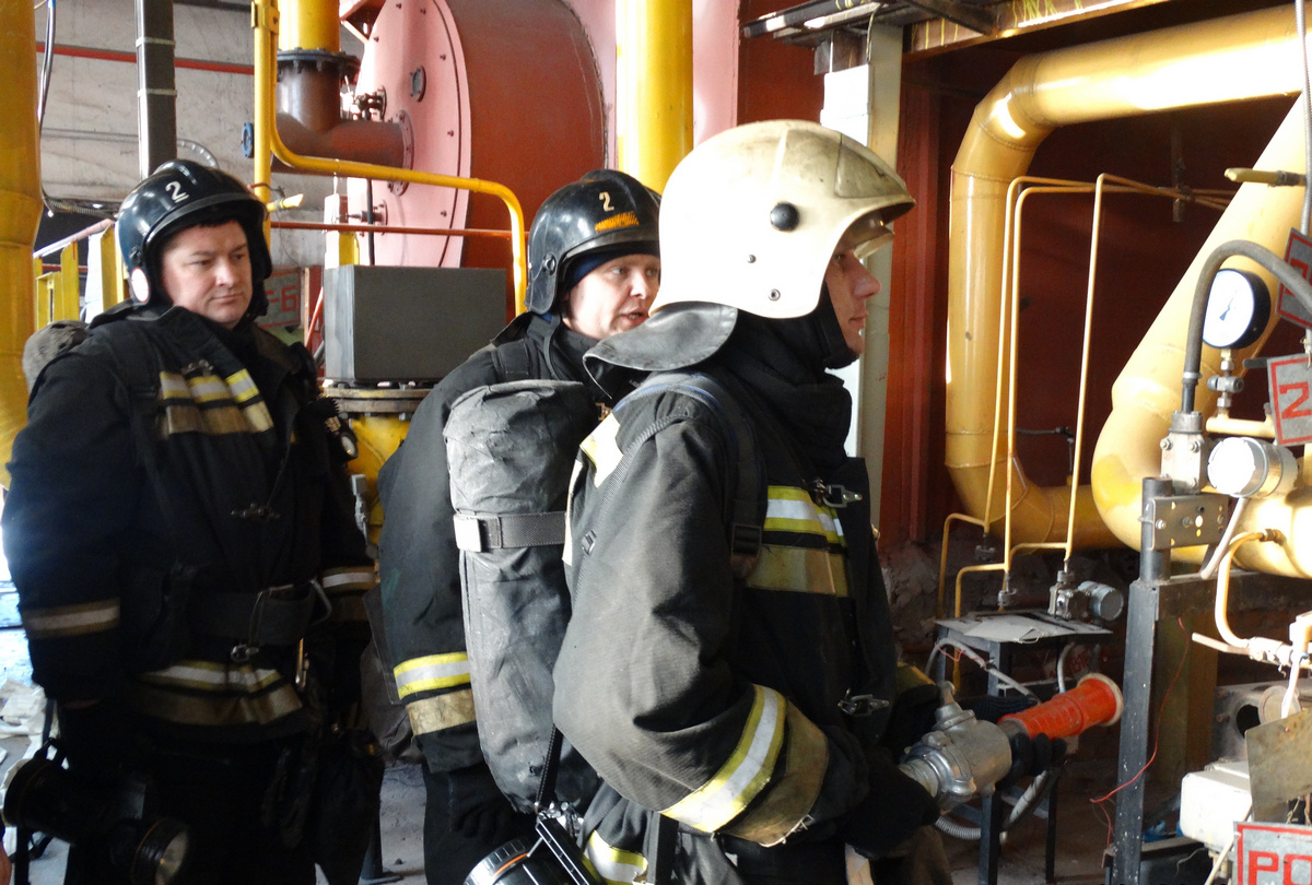 В Барнауле во время учений устранили условную аварию на газовой котельной