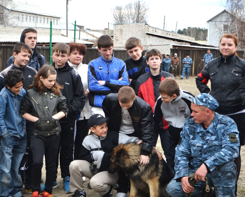 в кинологическом центре в кинологическом центре