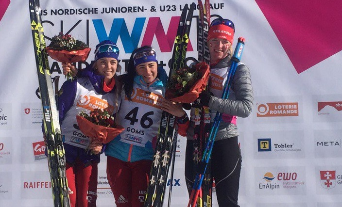 Лыжница Яна Кирпиченко выиграла индивидуальную гонку на молодёжном первенстве мира