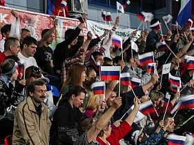Барнаульские болельщики продолжат наблюдать за игрой российской сборной на больших экранах