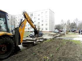 В Барнауле приступили к благоустройству дворов по нацпроекту «Жилье и городская среда»