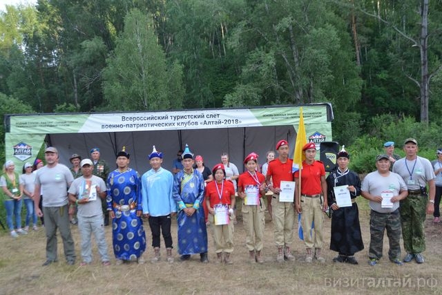 Барнаульцы стали первыми среди команд из 11 регионов России на слете военно-патриотических клубов «Алтай-2018»