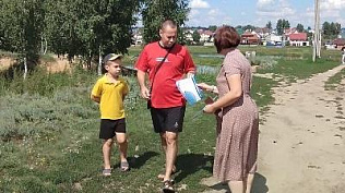 Профилактическая акция «Вода – безопасная территория» продолжается на пригородной территории  Барнаула