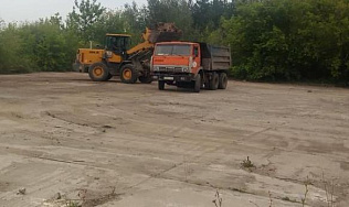 В Железнодорожном районе Барнаула ликвидировали свалку на улице Власихинской