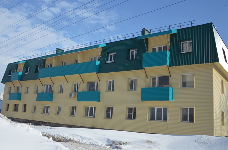 Завершена реконструкция многоквартирного дома с надстройкой мансардного этажа по ул.Димитрова, 48а