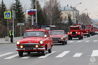 В Барнауле прошёл праздник, посвящённый Дню пожарной охраны России
