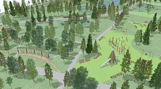 В Барнауле обсудили проект благоустройства парка имени Ленина