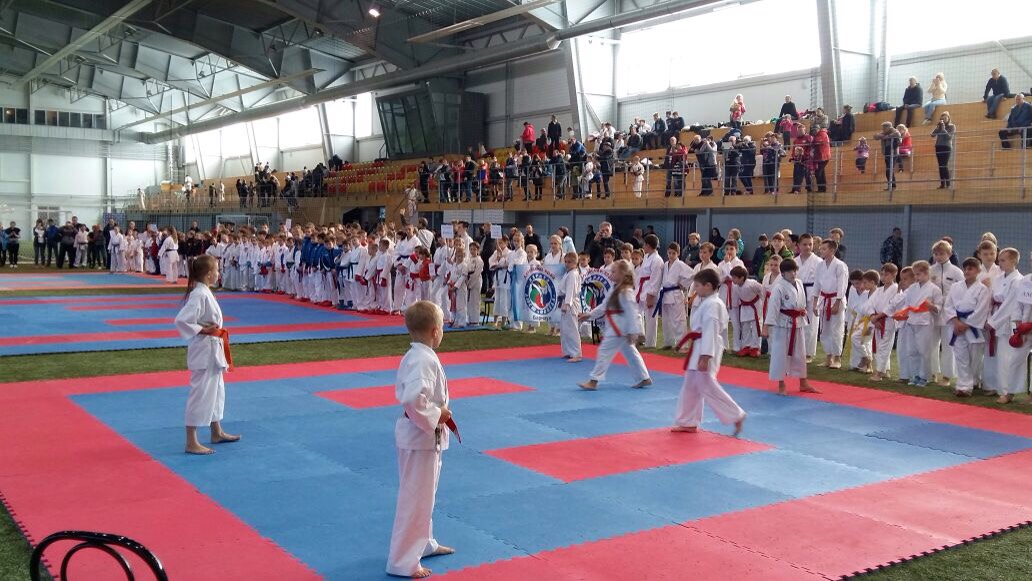300 спортсменов Алтая встретились на первенстве по каратэ в Барнауле