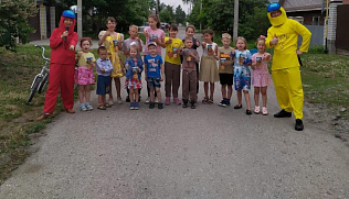В ТОС Червонного и Матросовского микрорайонов прошли праздничные мероприятия, приуроченные ко Дню защиты детей