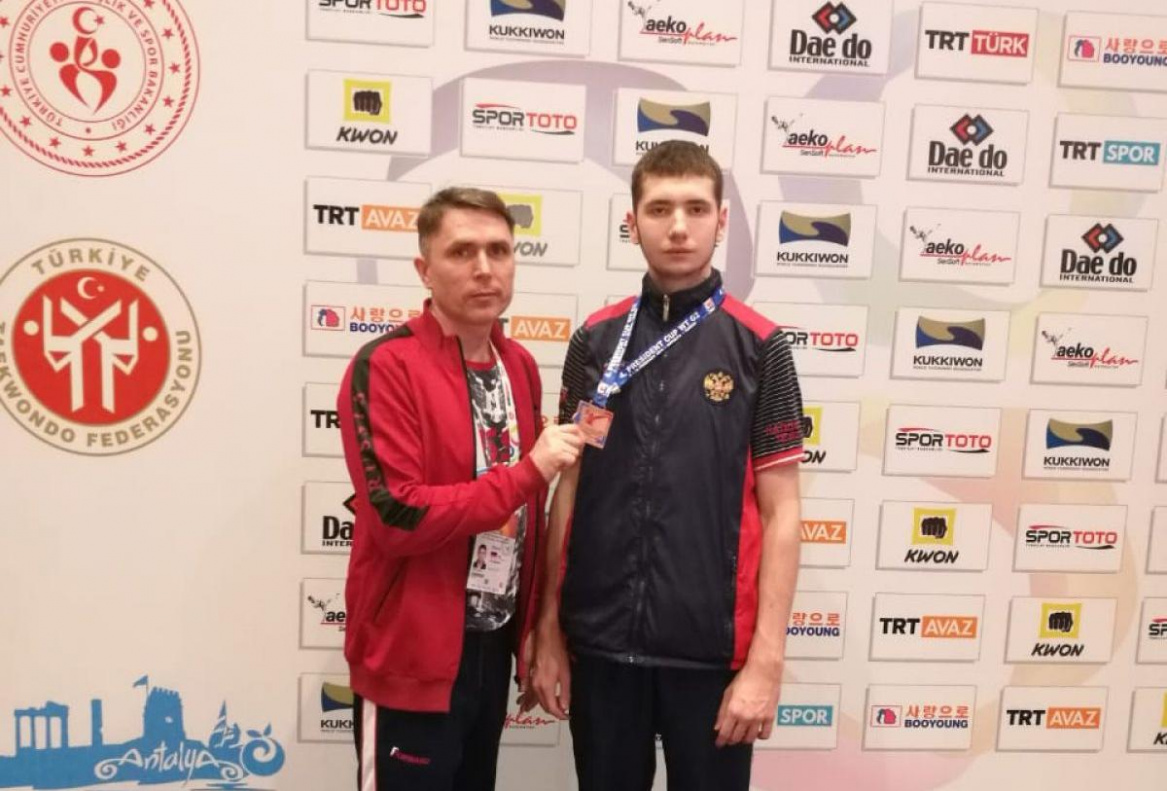 Алексей Каратаев из Барнаула стал бронзовым призёром Кубка президента ВТФ по тхэквондо в Турции