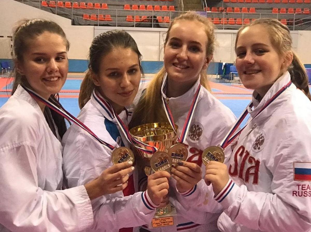 Инесса Цыганкова из Барнаула стала победительницей первенства Европы по сётокан каратэ