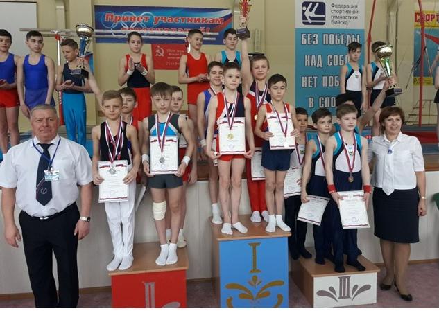 Гимнасты из Барнаула завоевали Кубок Космонавтики