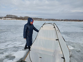 В Барнауле проходит заключительный этап акции «Безопасный лед»