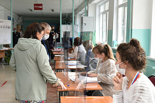 Средняя явка избирателей в Алтайском крае составляет 34,49%