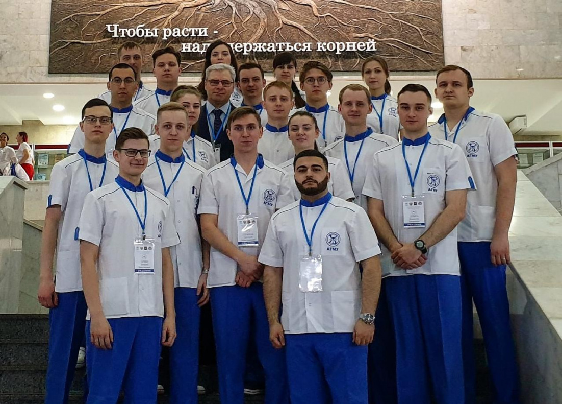 Команда АГМУ заняла шесть призовых мест на Московской международной студенческой олимпиаде по хирургии 