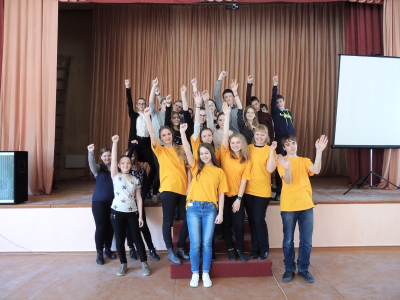 Школьный волонтерский отряд «Гармония» подвел итоги за год