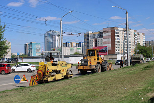 МБУ «Автодорстрой» продолжает ремонт дорог в краевой столице