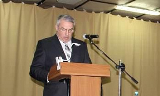 Председатель ТОС с.Гоньба Александр Смелов отчитался о работе Совета в 2021 году
