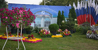 В очередной раз День города на главной площадке Ленинского района открыла конкурс-выставка цветочных композиций «Живет на свете красота»