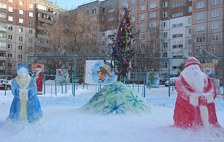  «Зимний двор»: В Барнауле выберут лучшую новогоднюю дворовую территорию