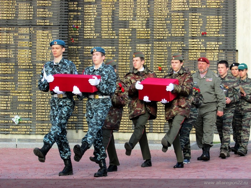 В Барнауле передадут родственникам останки алтайских солдат, погибших в боях Великой Отечественной войны 