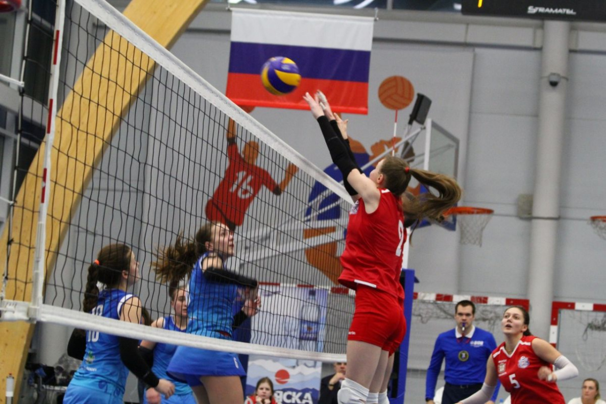 Барнаульские волейболистки сыграли в очередном туре высшей лиги «Б» чемпионата России