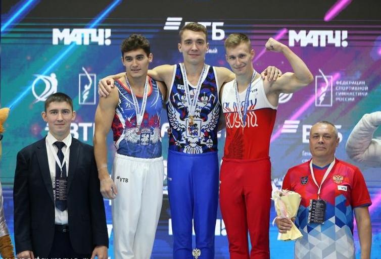 Барнаульский спортсмен завоевал три медали на Кубке России по спортивной гимнастике