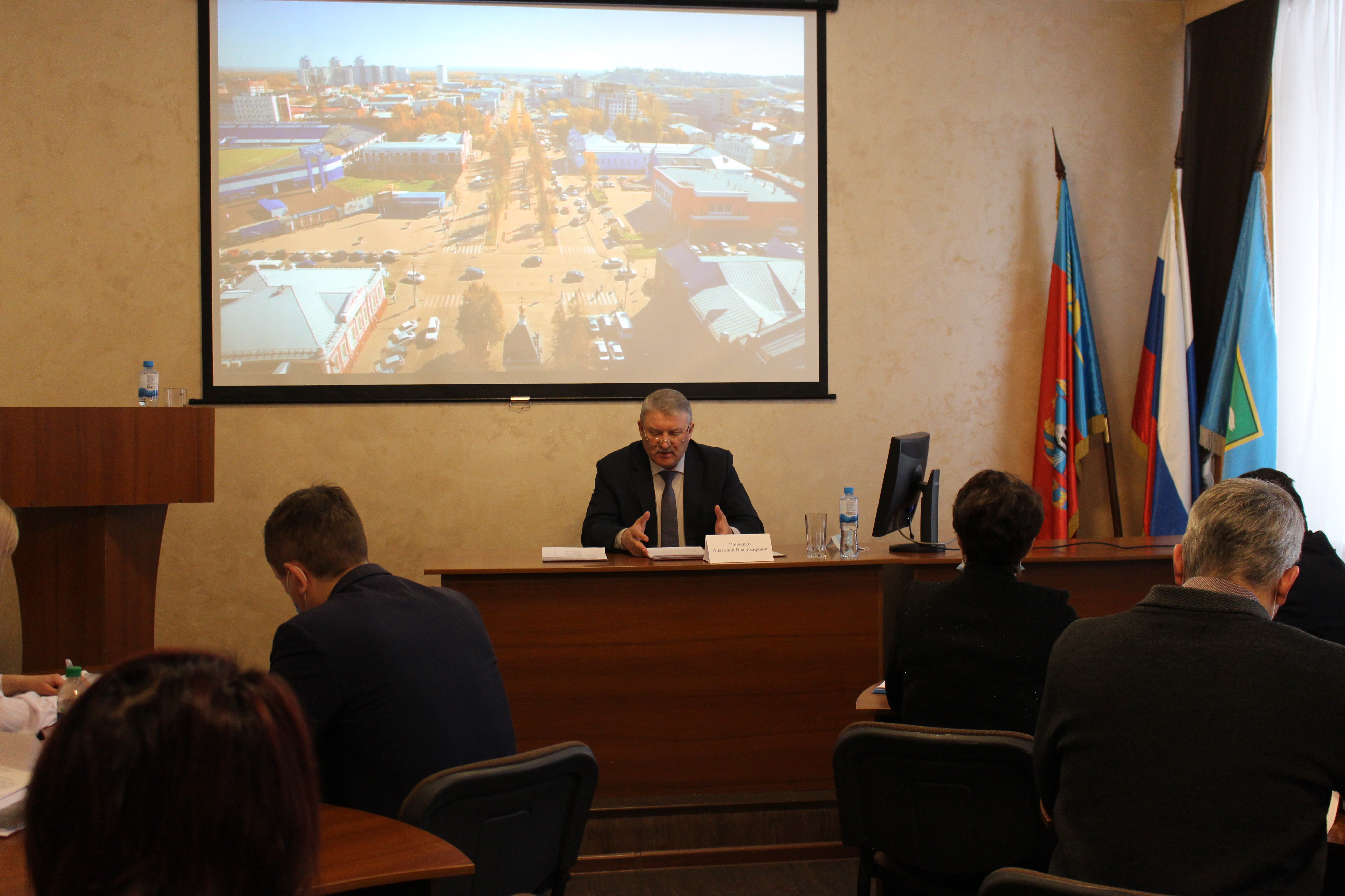 В администрации Центрального района состоялось заседание коллегии