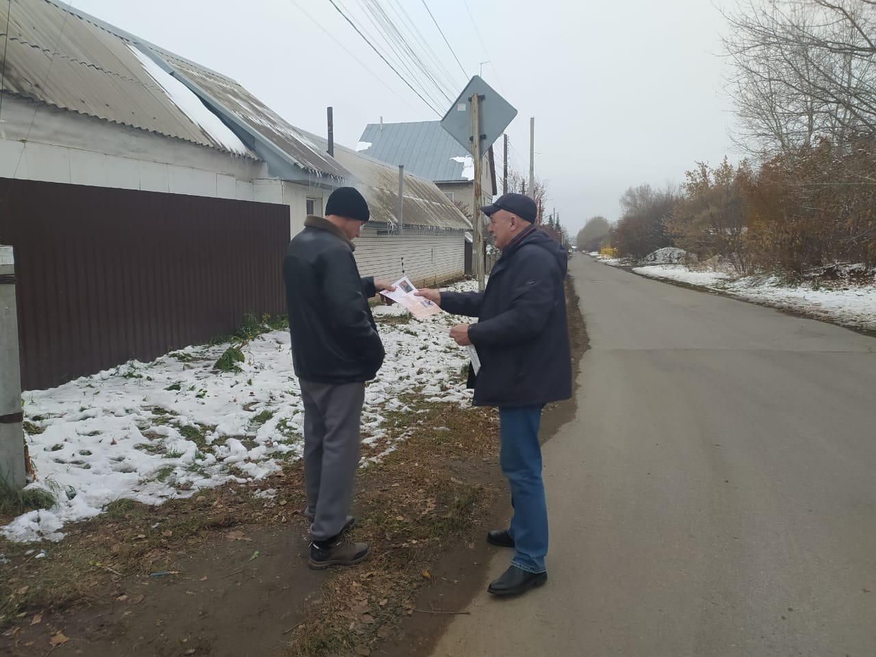 В барнаульском посёлке Казённая Заимка провели рейд по пожарной безопасности