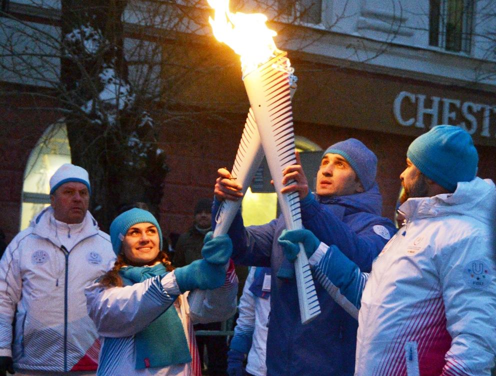 В Барнауле студенты сняли свою версию клипа на гимн XXIX Всемирной зимней универсиады 2019