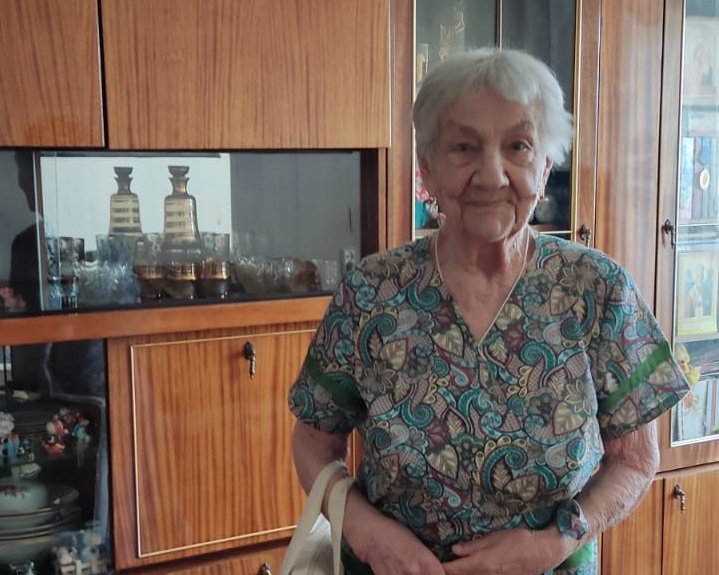 95 лет исполнилось ветерану и жительнице Октябрьского района Пятковой Марии Васильевне