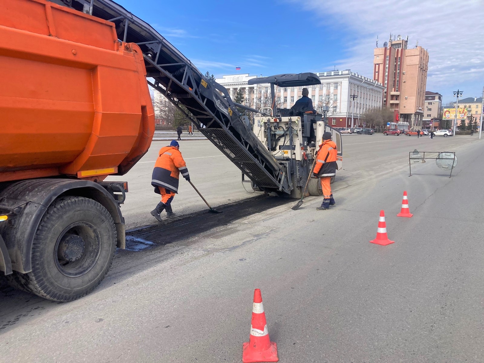 В Барнауле начали подготовку к текущему ремонту дорог 