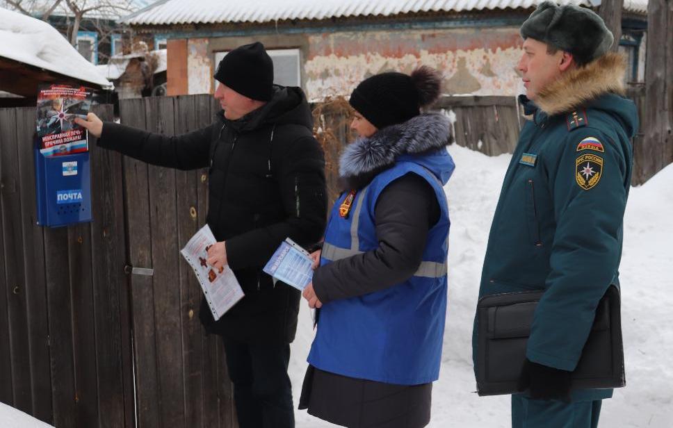 Жителям частного сектора напомнили о правилах пожарной безопасности