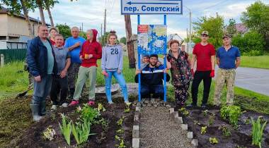 ТОСы Ленинского района проводят работы по благоустройству