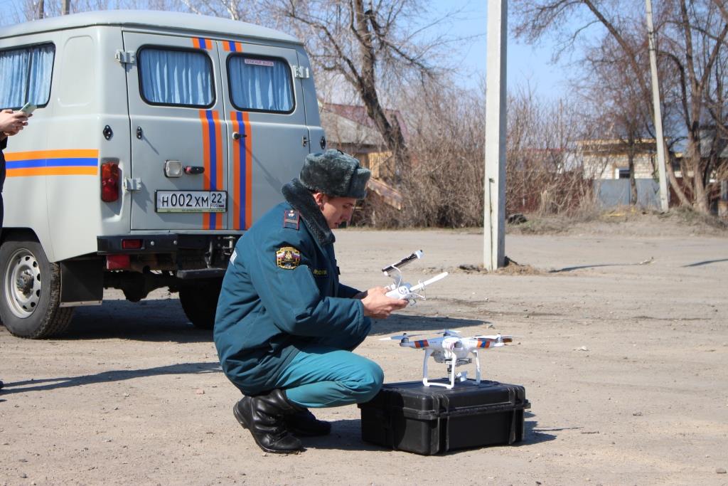 В пригороде Барнаула ведется мониторинг пожарной ситуации