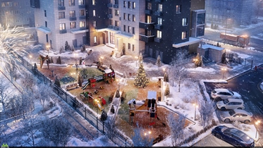 В Ленинском районе Барнаула вновь проведут конкурс новогоднего оформления «Зимний двор»