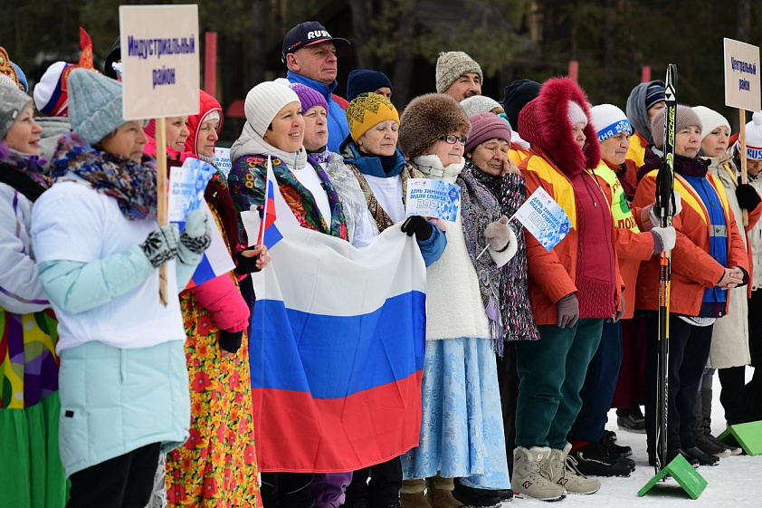 Как в Барнауле прошла зимняя спартакиада местного отделения Союза пенсионеров 