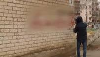 В пригороде Барнаула провели акцию по устранению надписей на фасадах зданий и ограждениях