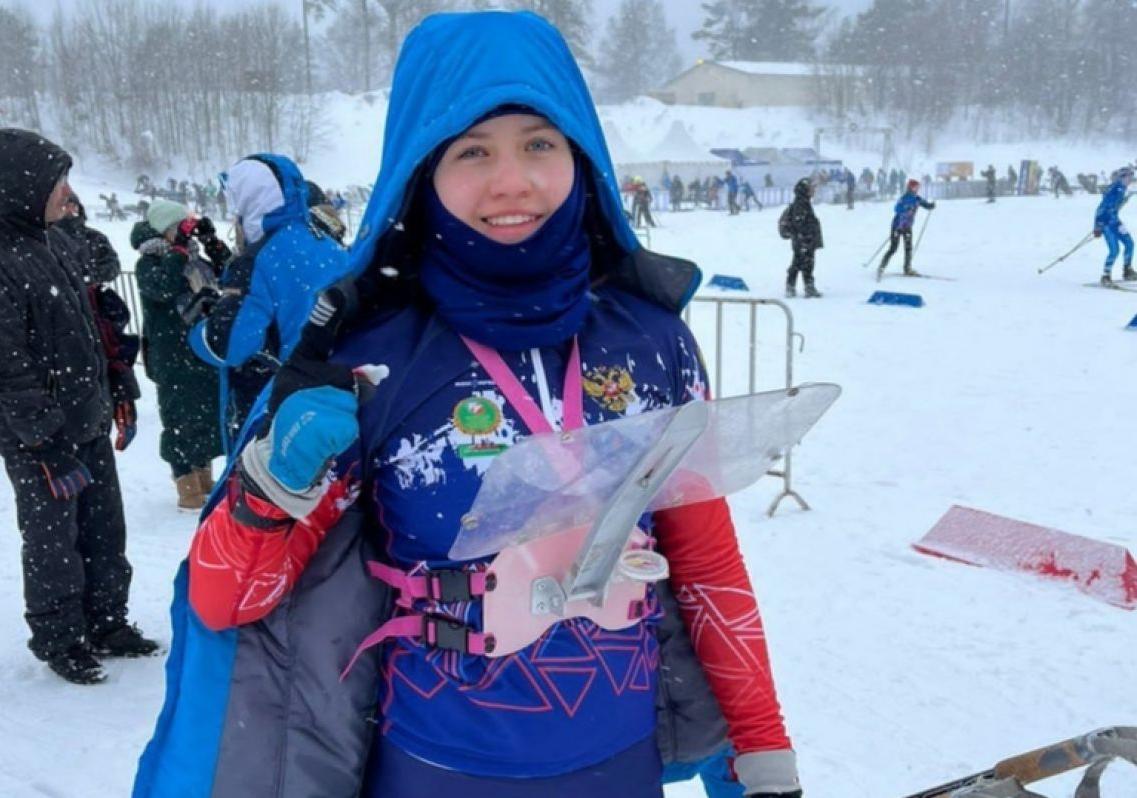 Юная барнаульская спортсменка дважды победила на первенстве России по спортивному ориентированию
