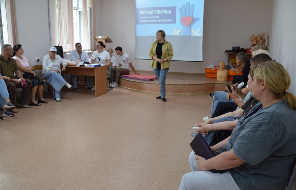 Представители управляющих компаний и ТСЖ Октябрьского района прошли обучение навыкам оказания первой помощи