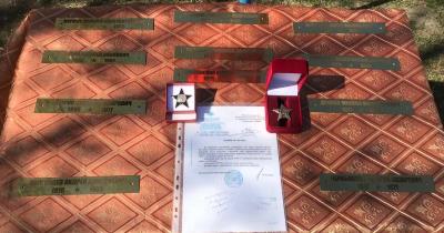 Утерянный орден Красной Звезды был передан родственникам участника войны в ходе торжественного мероприятия ко Дню Победы в с.Гоньба