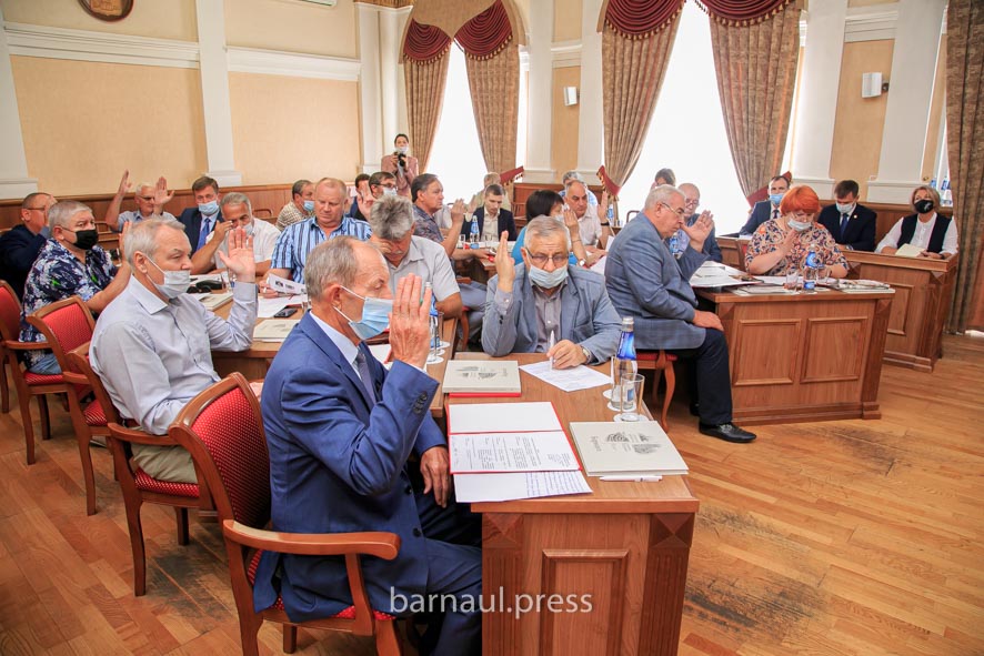 Члены Общественной палаты Барнаула поддержали изменения герба города