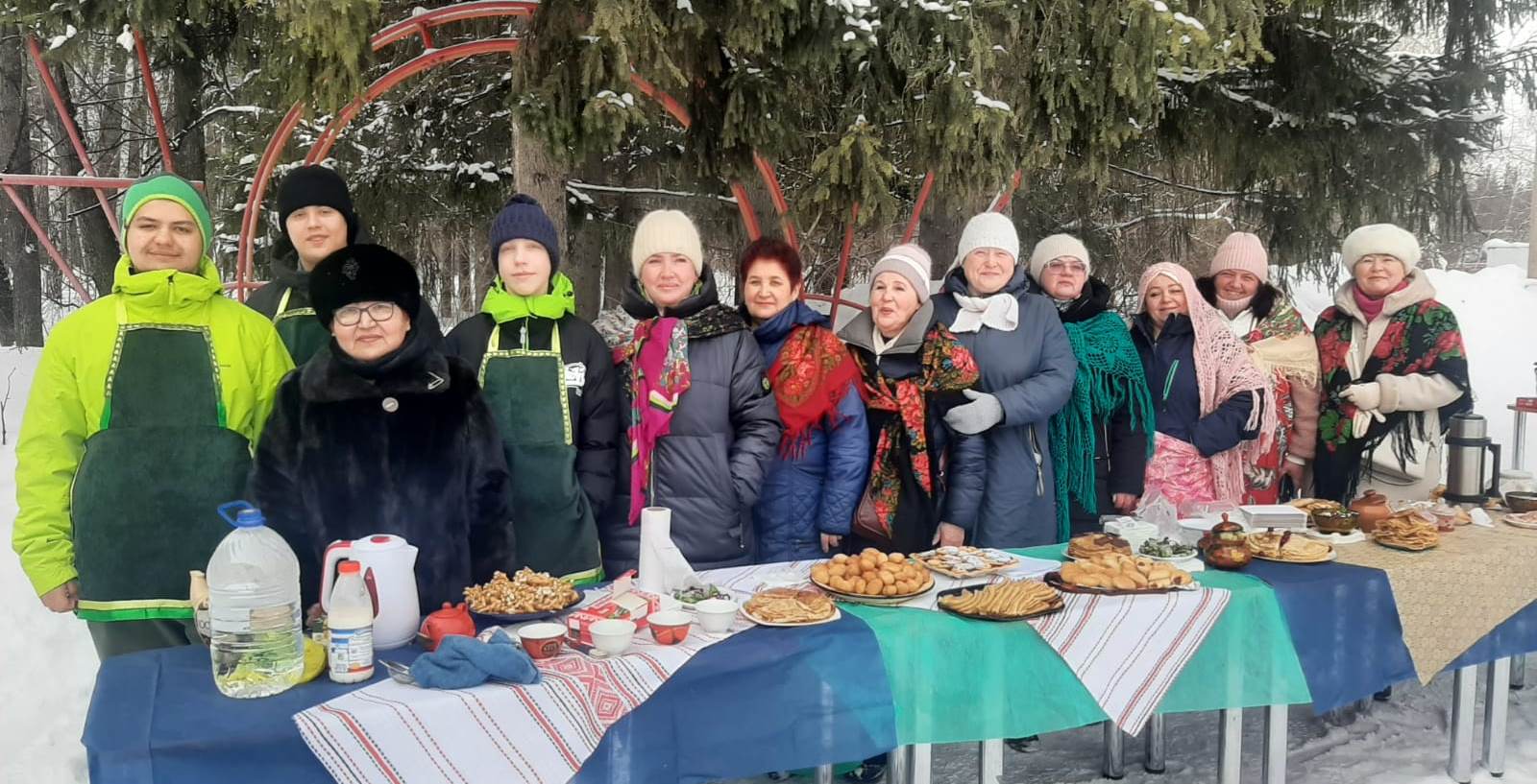 В Научном Городке прошел праздник Проводов зимы