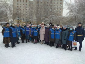 В Ленинском районе на Аллее Памяти прошло мероприятие, посвященное снятию блокады Ленинграда