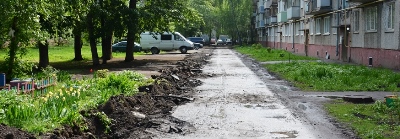  Во дворах Ленинского района продолжаются работы в рамках нацпроекта «Жилье и городская среда» 